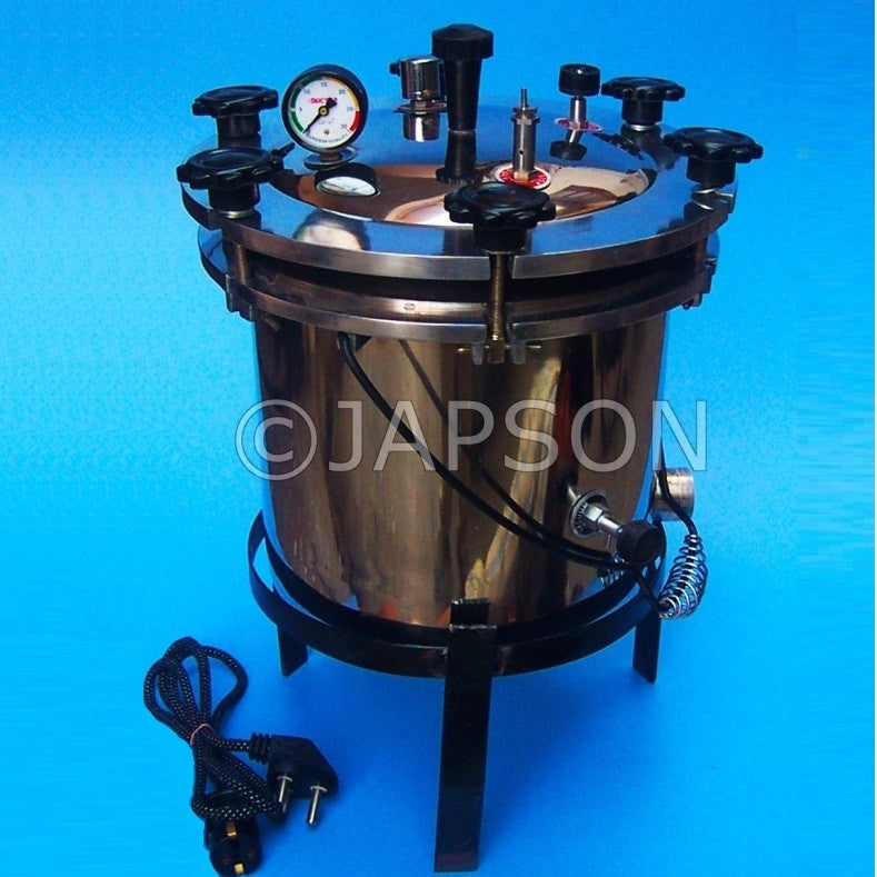 Autoclave, Portable, Aluminium Wing Nut Type (Sterilizer Pressure Type) Autoclave, Portable, Aluminium Wing Nut Type (Sterilizer Pressure Type)